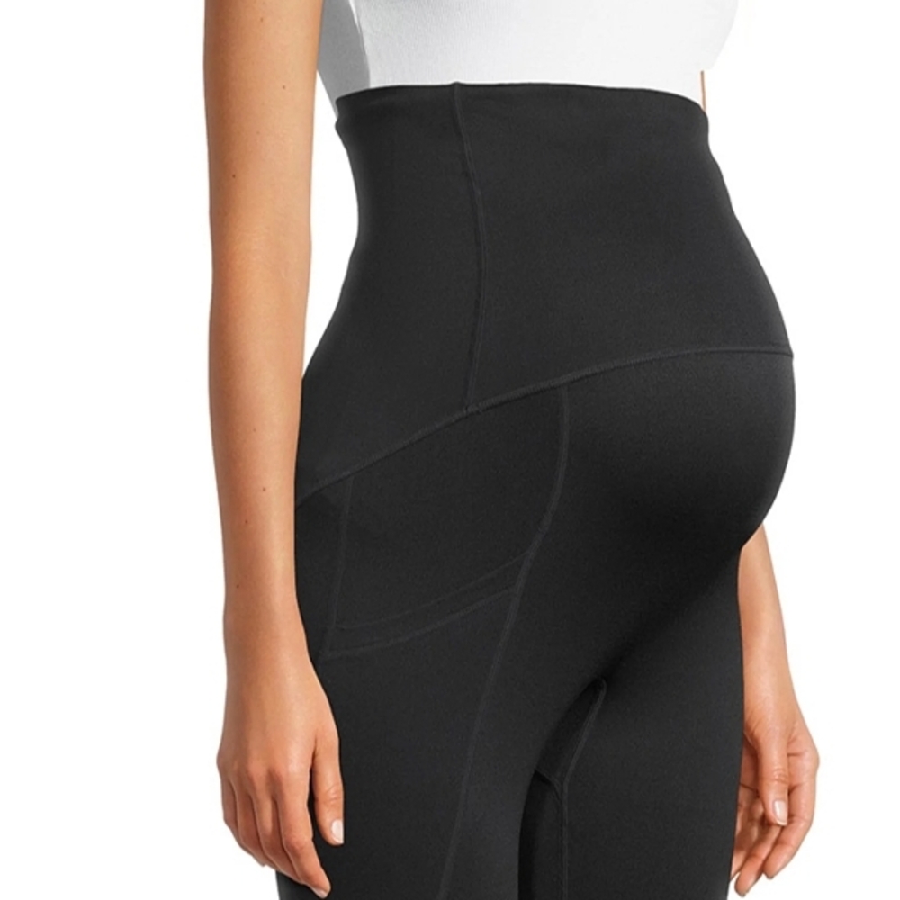 Destination Maternity Black Cropped Pants - Picture 2 of 15